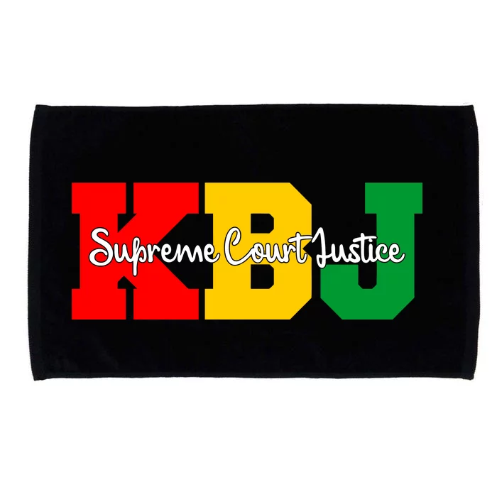 Ketanji Brown Jackson Supreme Court Justice 1st Black Woman Judge Microfiber Hand Towel