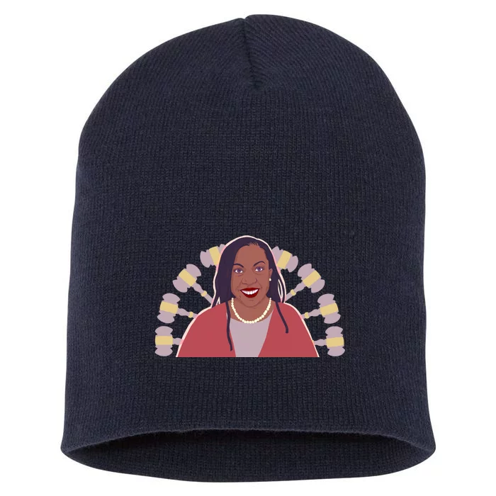 Ketanji Brown Jackson Supreme Court Short Acrylic Beanie