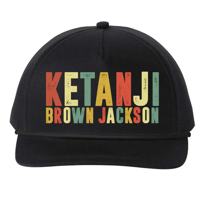 Kentaji Brown Jackson Vintage Snapback Five-Panel Rope Hat