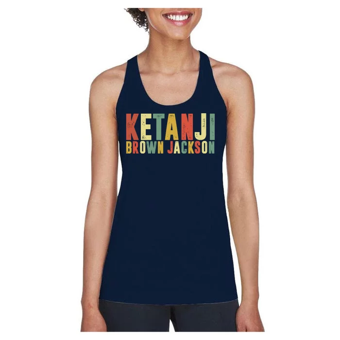 Kentaji Brown Jackson Vintage Women's Racerback Tank