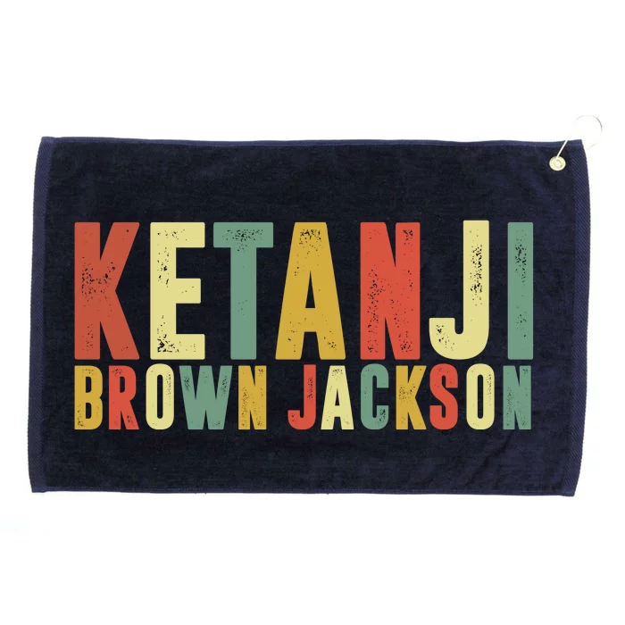 Kentaji Brown Jackson Vintage Grommeted Golf Towel