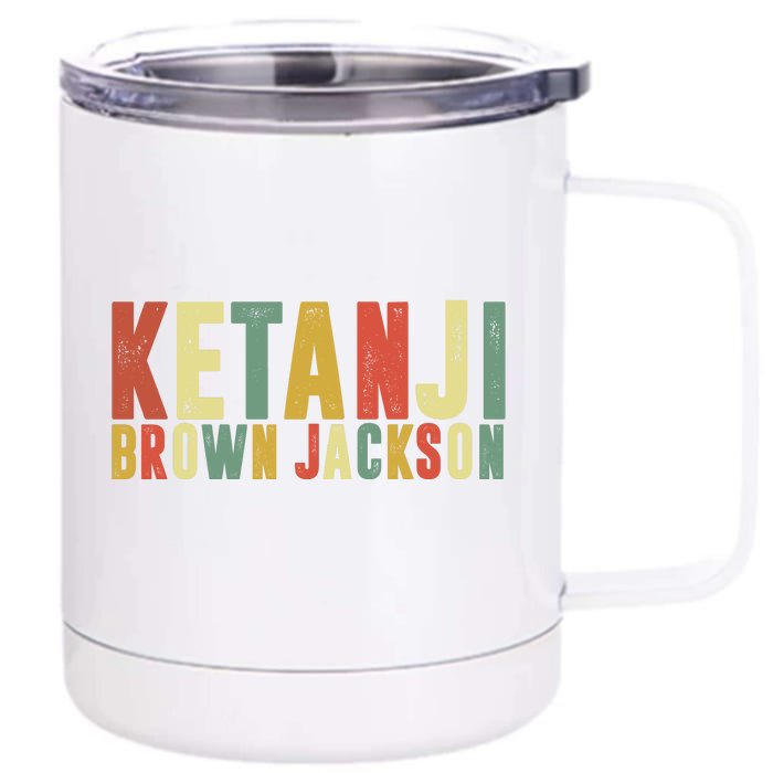 Kentaji Brown Jackson Vintage Front & Back 12oz Stainless Steel Tumbler Cup