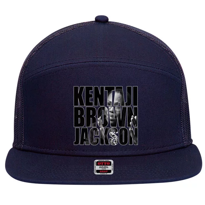 Ketanji Brown Jackson Supreme Court 7 Panel Mesh Trucker Snapback Hat