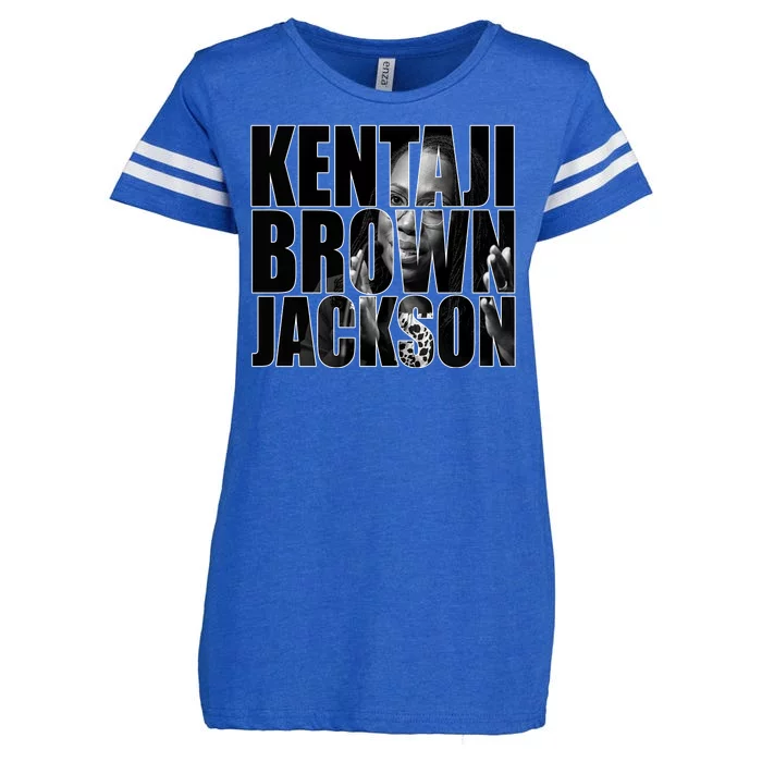 Ketanji Brown Jackson Supreme Court Enza Ladies Jersey Football T-Shirt