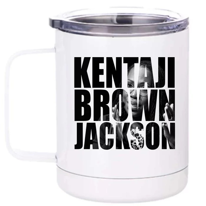 Ketanji Brown Jackson Supreme Court Front & Back 12oz Stainless Steel Tumbler Cup