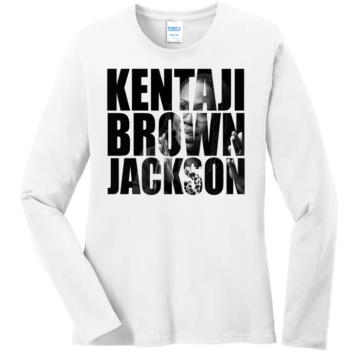 Ketanji Brown Jackson Supreme Court Ladies Long Sleeve Shirt