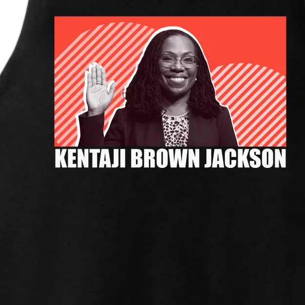 Ketanji Brown Jackson Supreme Court History Ladies Tri-Blend Wicking Tank