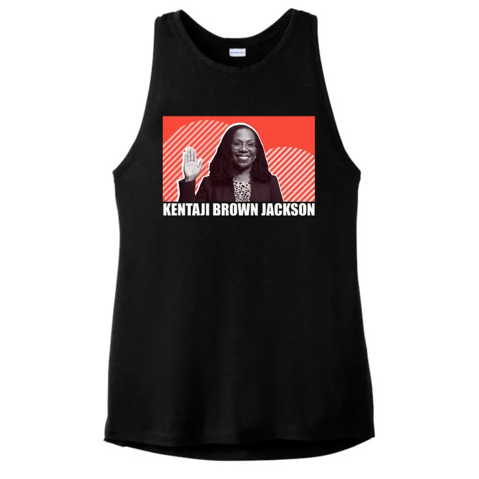 Ketanji Brown Jackson Supreme Court History Ladies Tri-Blend Wicking Tank