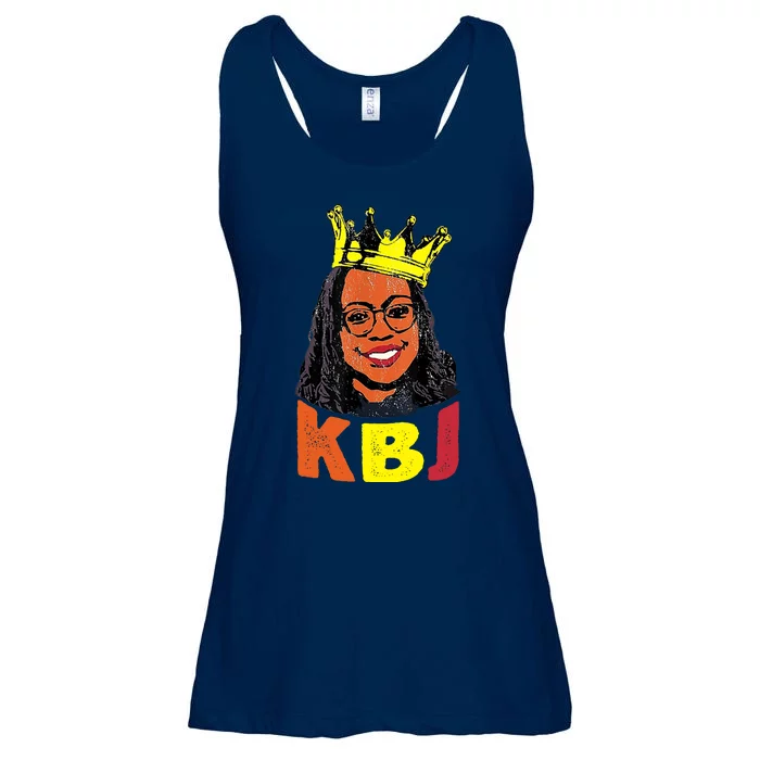 Ketanji Brown Jackson Retro KBJ Crown Ladies Essential Flowy Tank