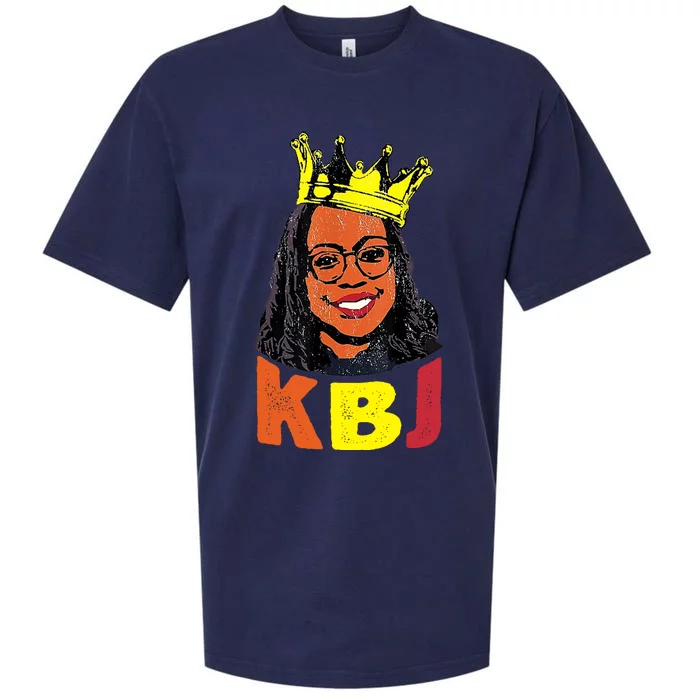 Ketanji Brown Jackson Retro KBJ Crown Sueded Cloud Jersey T-Shirt