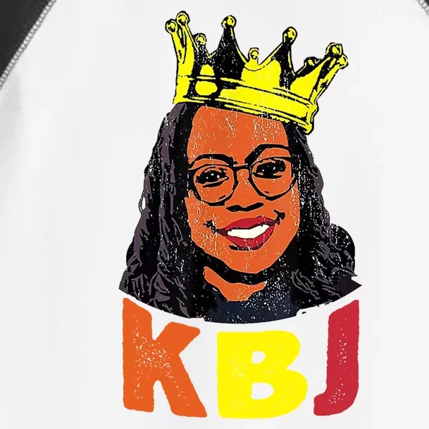 Ketanji Brown Jackson Retro KBJ Crown Toddler Fine Jersey T-Shirt