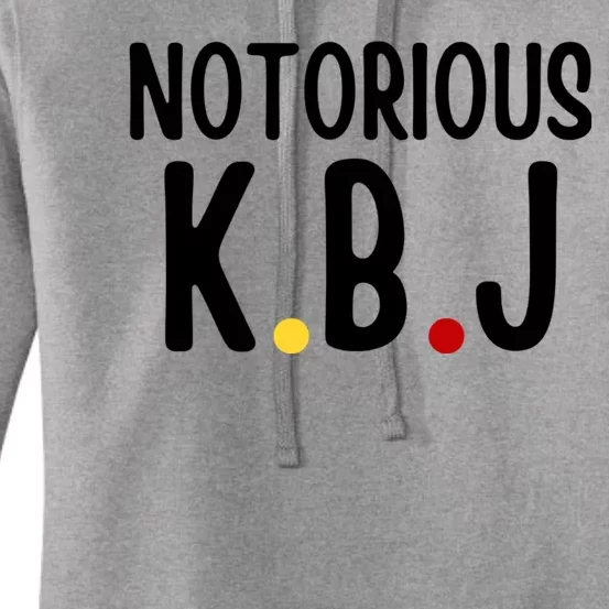 Ketanji Brown Jackson Notorious KBJ Women's Pullover Hoodie