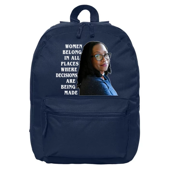 Ketanji Brown Jackson Women Quote 16 in Basic Backpack