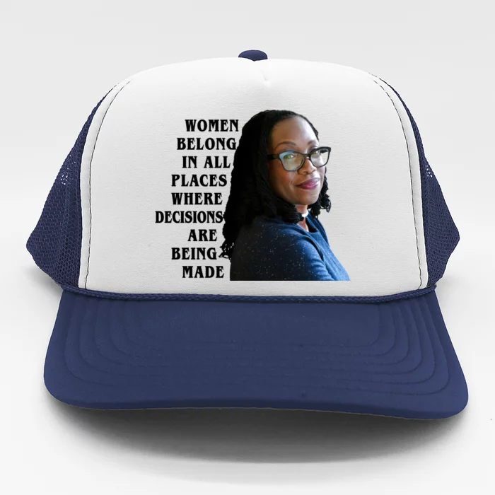 Ketanji Brown Jackson Women Quote Trucker Hat