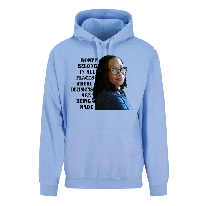 Ketanji Brown Jackson Women Quote Unisex Surf Hoodie