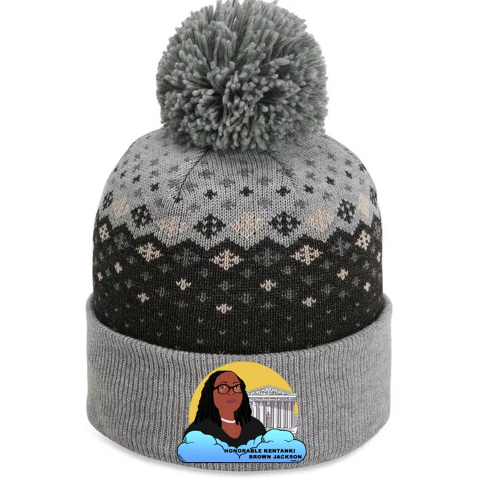 Ketanji Brown Jackson Black History African Woman Judge Law The Baniff Cuffed Pom Beanie