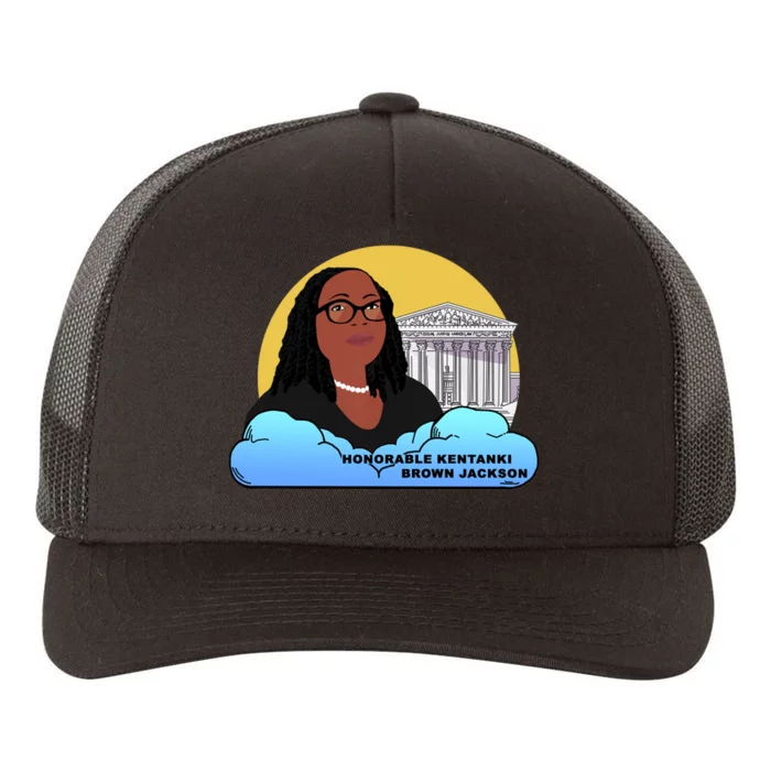 Ketanji Brown Jackson Black History African Woman Judge Law Yupoong Adult 5-Panel Trucker Hat