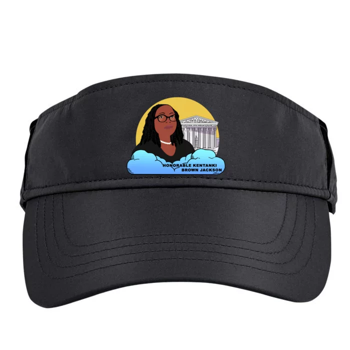 Ketanji Brown Jackson Black History African Woman Judge Law Adult Drive Performance Visor