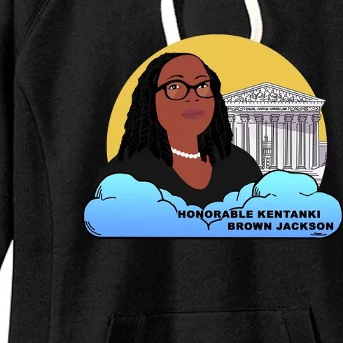 Ketanji Brown Jackson Black History African Woman Judge Law Women's Fleece Hoodie