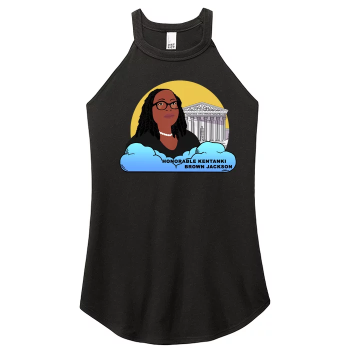 Ketanji Brown Jackson Black History African Woman Judge Law Women’s Perfect Tri Rocker Tank