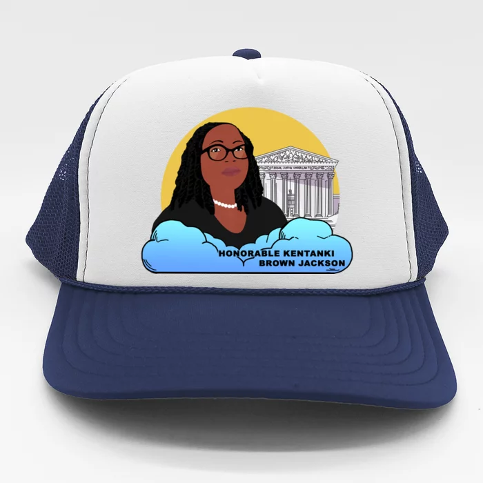 Ketanji Brown Jackson Black History African Woman Judge Law Trucker Hat