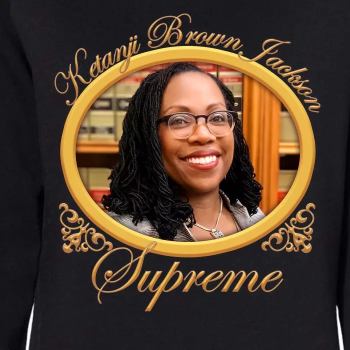 Ketanji Brown Jackson Supreme Womens California Wash Sweatshirt