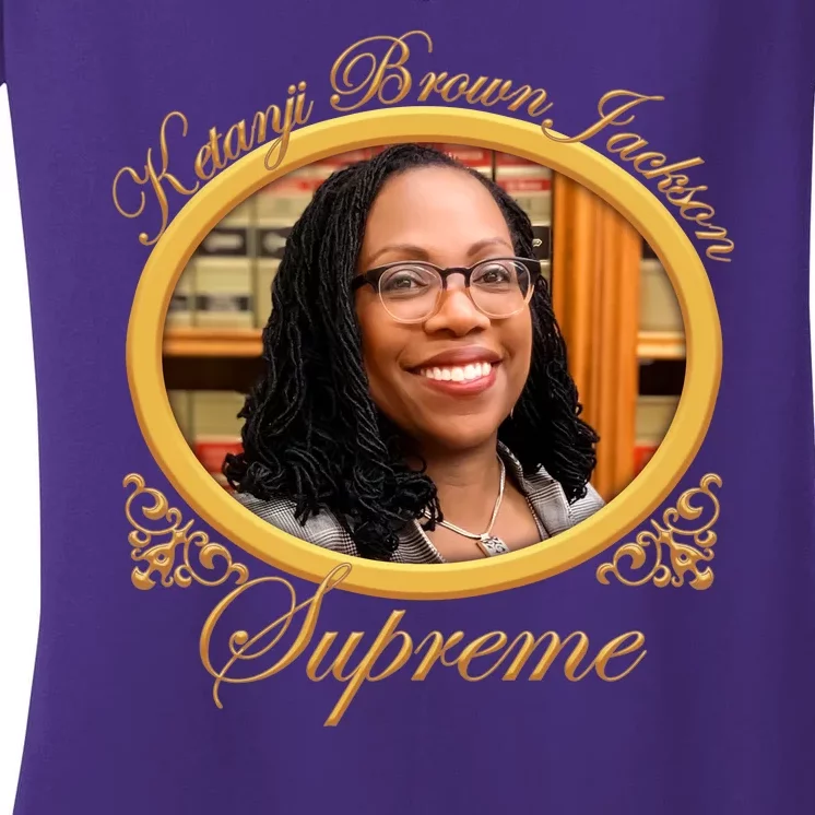 Ketanji Brown Jackson Supreme Women's V-Neck T-Shirt