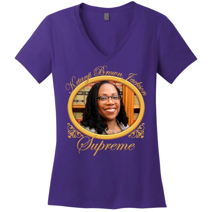 Ketanji Brown Jackson Supreme Women's V-Neck T-Shirt