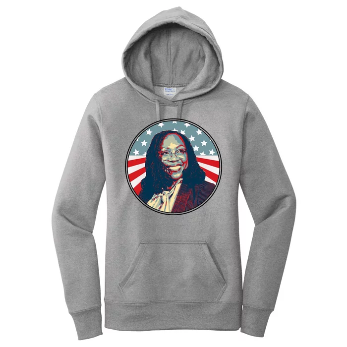 Ketanji Brown Jackson USA Vintage Women's Pullover Hoodie