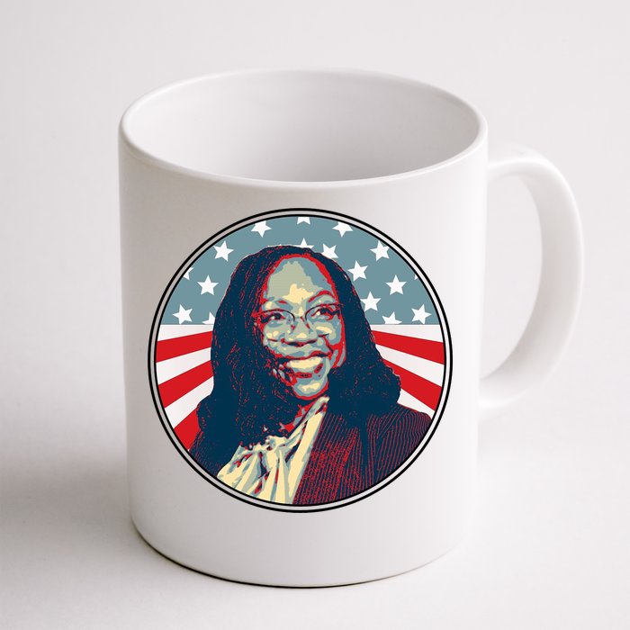 Ketanji Brown Jackson USA Vintage Front & Back Coffee Mug