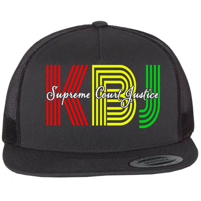 Ketanji Brown Jackson Supreme Justice Court 1st Black Woman Flat Bill Trucker Hat