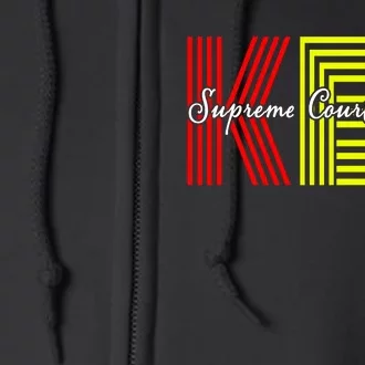 Ketanji Brown Jackson Supreme Justice Court 1st Black Woman Full Zip Hoodie