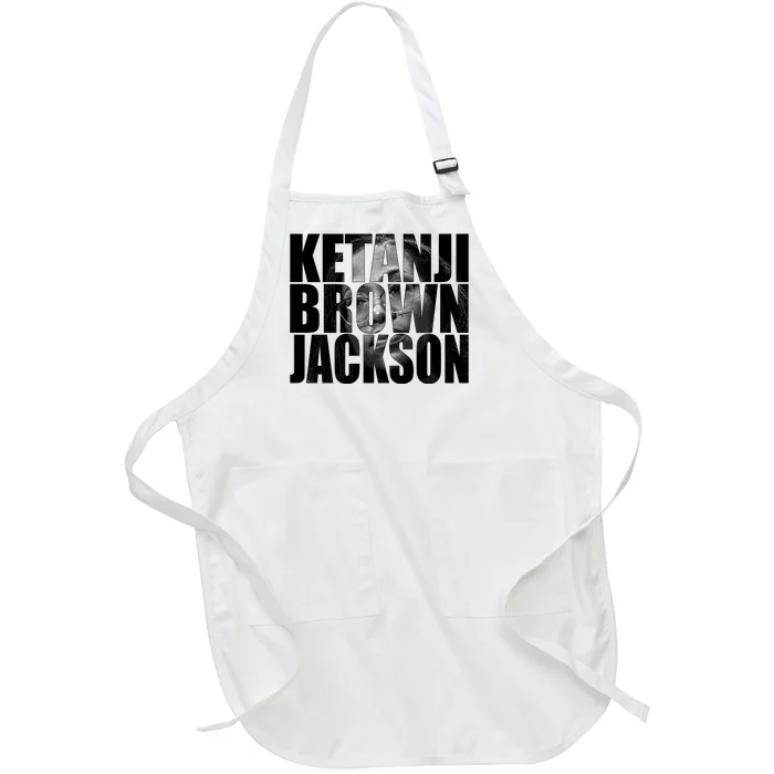 Ketanji Brown Jackson Supreme Court Justice Full-Length Apron With Pocket