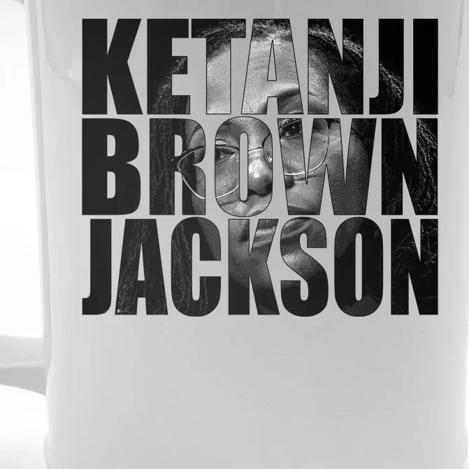 Ketanji Brown Jackson Supreme Court Justice Front & Back Beer Stein