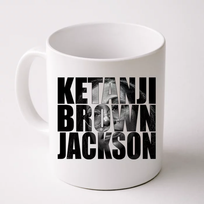 Ketanji Brown Jackson Supreme Court Justice Front & Back Coffee Mug