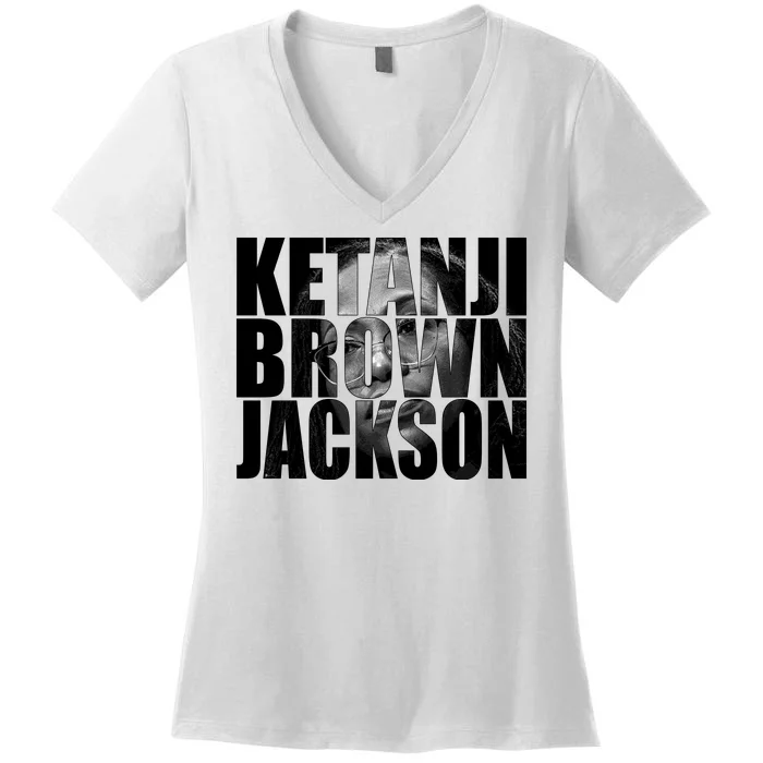 Ketanji Brown Jackson Supreme Court Justice Women's V-Neck T-Shirt