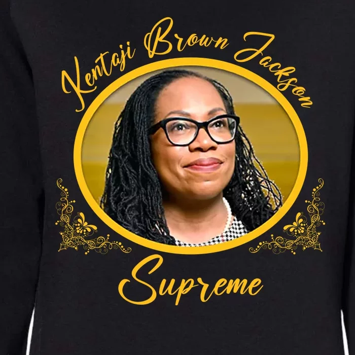 Ketanji Brown Jackson Supreme Womens California Wash Sweatshirt