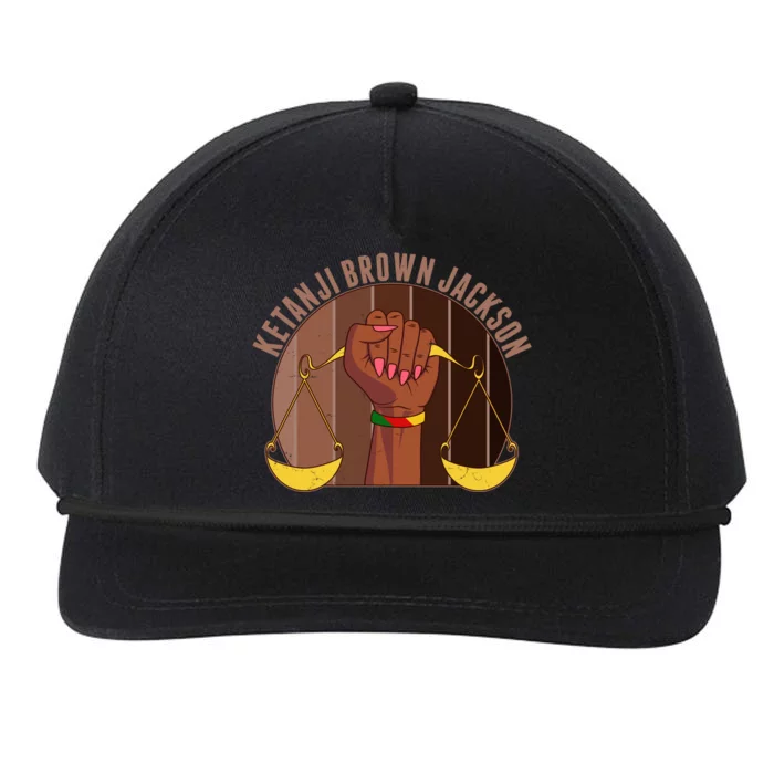 Ketanji Brown Jackson Supreme Court Justice Snapback Five-Panel Rope Hat