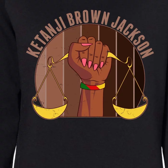 Ketanji Brown Jackson Supreme Court Justice Womens California Wash Sweatshirt