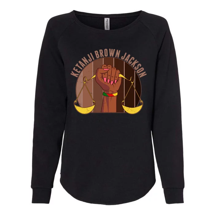 Ketanji Brown Jackson Supreme Court Justice Womens California Wash Sweatshirt