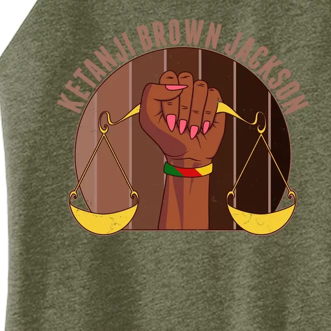 Ketanji Brown Jackson Supreme Court Justice Women’s Perfect Tri Rocker Tank