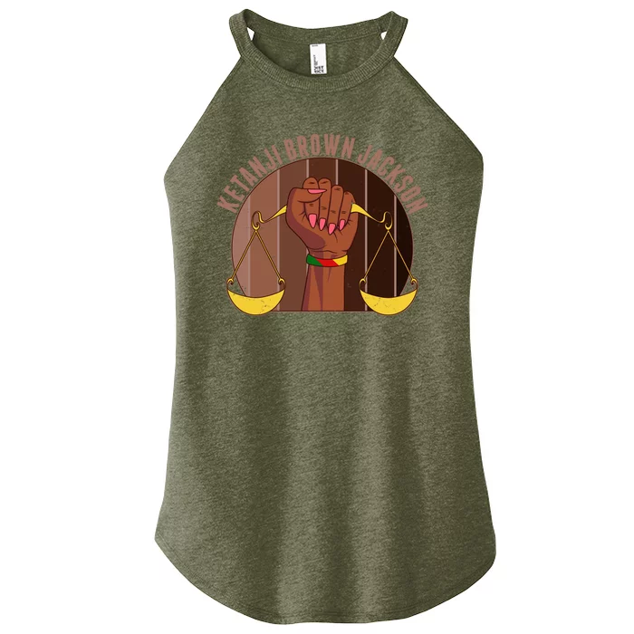 Ketanji Brown Jackson Supreme Court Justice Women’s Perfect Tri Rocker Tank