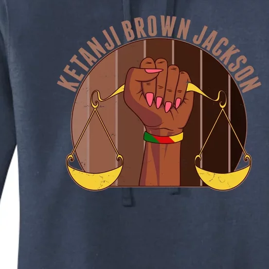 Ketanji Brown Jackson Supreme Court Justice Women's Pullover Hoodie