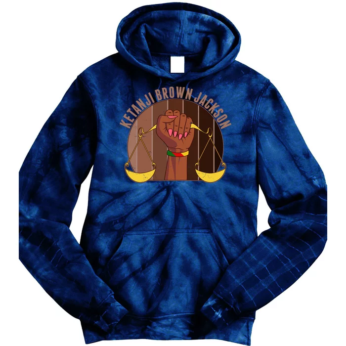 Ketanji Brown Jackson Supreme Court Justice Tie Dye Hoodie