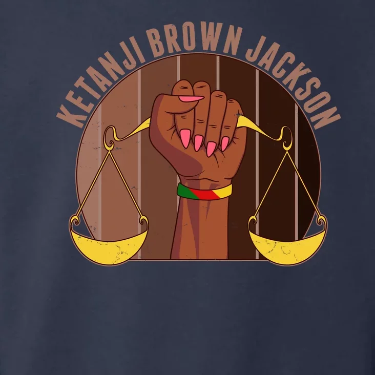 Ketanji Brown Jackson Supreme Court Justice Toddler Hoodie