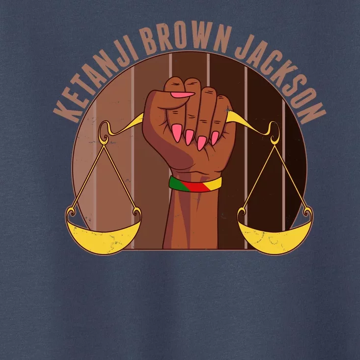 Ketanji Brown Jackson Supreme Court Justice Toddler T-Shirt