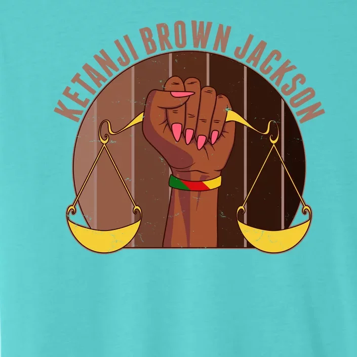 Ketanji Brown Jackson Supreme Court Justice ChromaSoft Performance T-Shirt