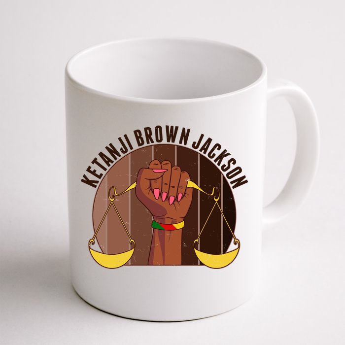 Ketanji Brown Jackson Supreme Court Justice Front & Back Coffee Mug