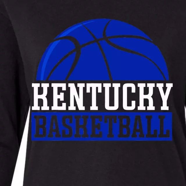 Kentucky Basketball Womens Cotton Relaxed Long Sleeve T-Shirt