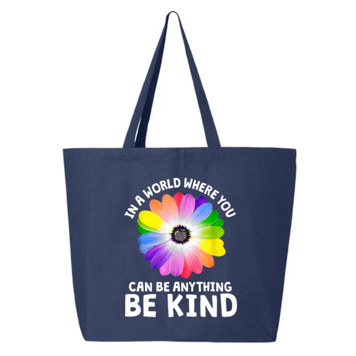 Kindness Be Kind Flower Cool Gift 25L Jumbo Tote